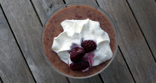 Kersen Gelatine Pudding