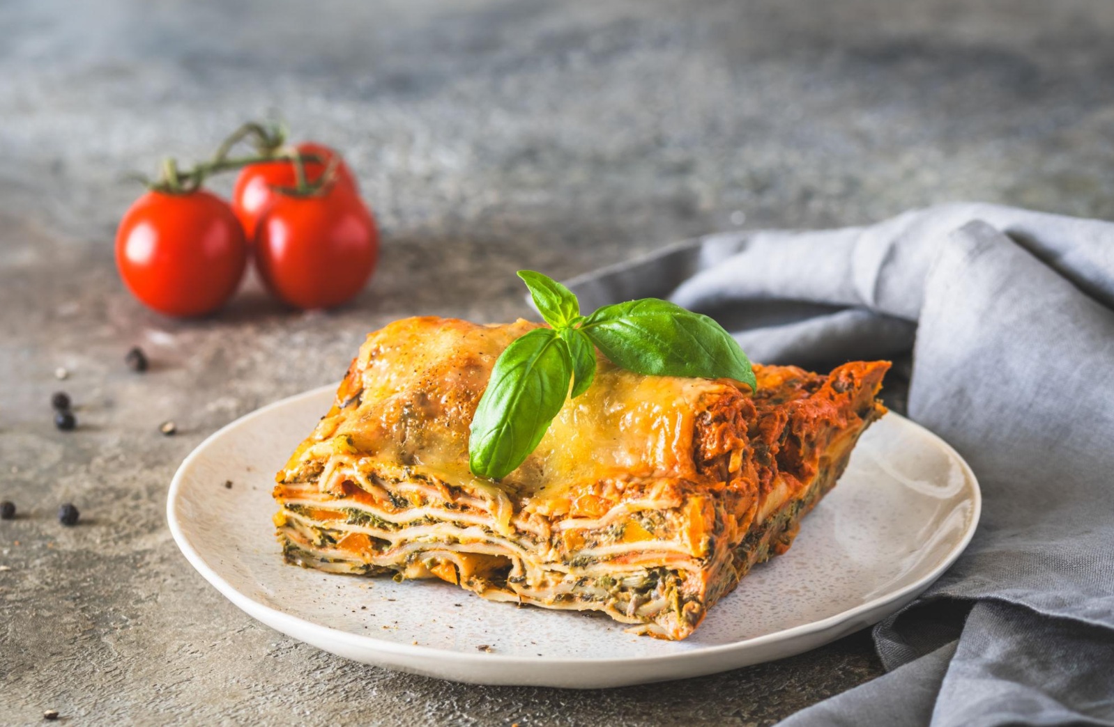 Fabelhafte Lasagne Vegetarisches Hack Bild