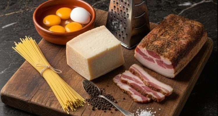 Klassieke Spaghetti Carbonara: recept voor 4 personen
